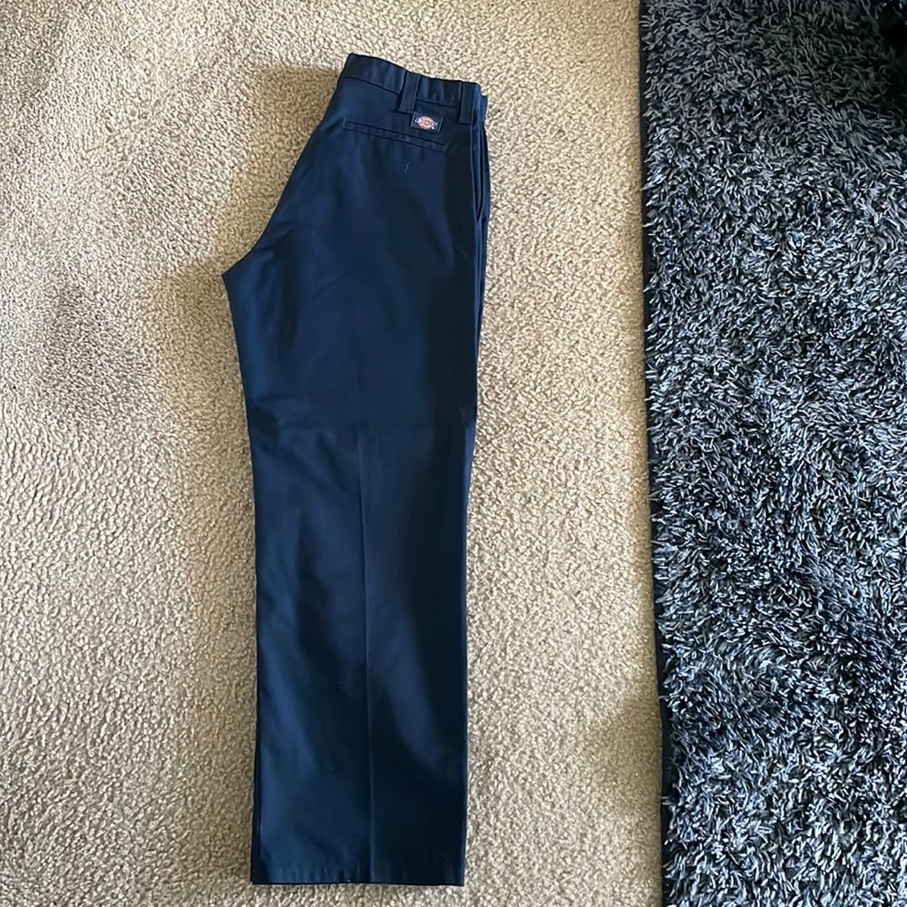 Dickies Worker Pants Navy Blue Mens